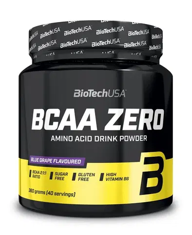 BCAA BCAA Zero - Biotech USA 360 g Modré hrozno