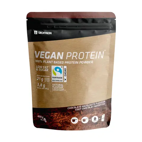 posilňovanie Vegan proteín čokoládovo-orieškový 450 g