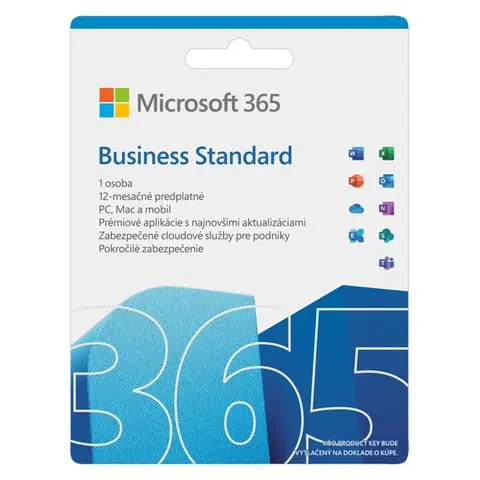 Hry na PC Microsoft 365 Business Standard - 12 mesiacov