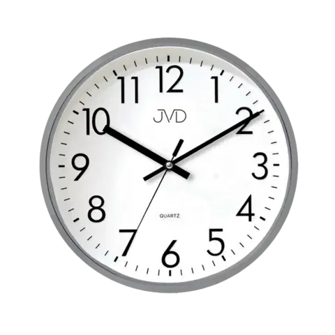 Hodiny Nástenné hodiny JVD HA43.2, šedé, 33cm