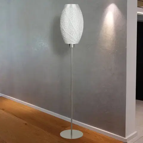 Stojacie lampy Tagwerk Dizajnérska stojaca lampa Flora, 3D-tlač