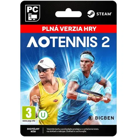 Hry na PC AO Tennis 2 [Steam]
