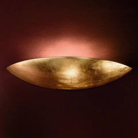 Nástenné svietidlá Orion Nástenné svetlo Tamara z keramiky starožitné zlato