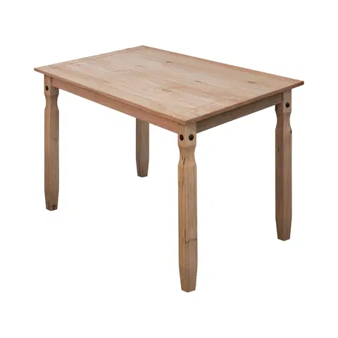 Jedálenské stoly Jedálenský stôl 118x79 CORONA 2 vosk 16116