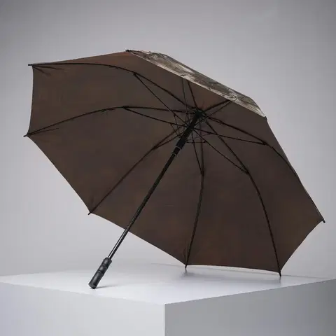 poľovníc Odolný poľovnícky dáždnik Treemetic s maskovaním s priemerom 121 cm