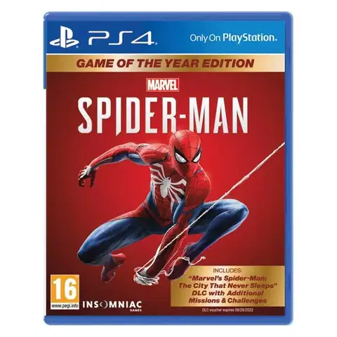Hry na Playstation 4 Marvel’s Spider-Man CZ (Game of the Year Edition) PS4