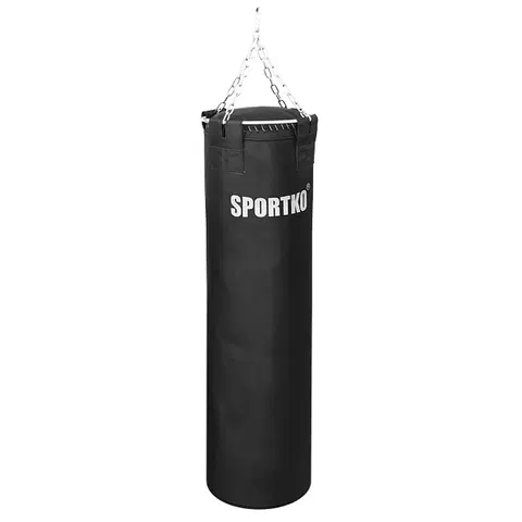 Boxovacie vrecia a hrušky Kožené boxovacie vrece SportKO Leather 35x130 cm