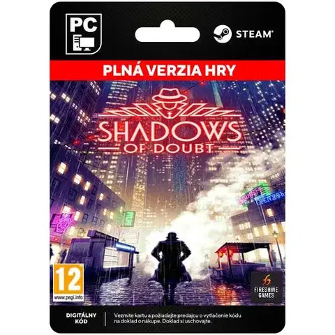 Hry na PC Shadows of Doubt [Steam]