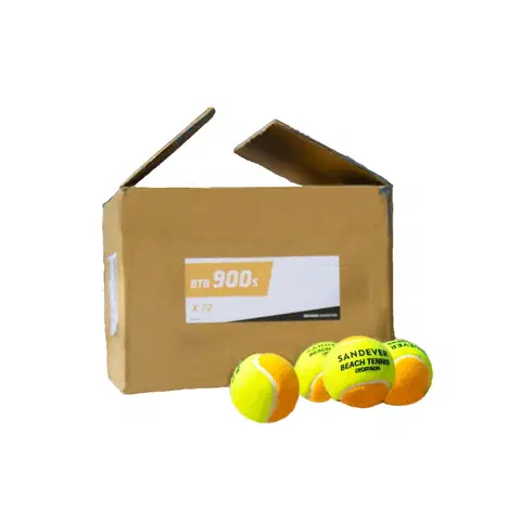 tenis Loptičky na plážový tenis BTB 900 S X72 oranžové