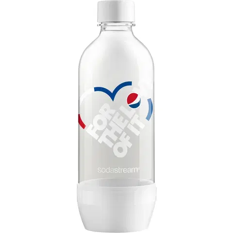 Sodastream a ďalšie výrobníky perlivej vody SodaStream Fľaša Jet Pepsi love 1 l, biela