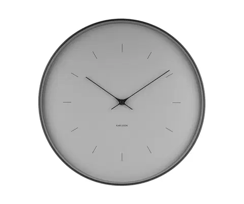 Hodiny Dizajnové nástenné hodiny 5707GY Karlsson 37cm