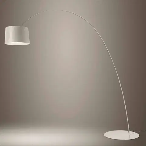 Stojacie lampy do obývačky Foscarini Foscarini Twiggy stojaca LED lampa, greige