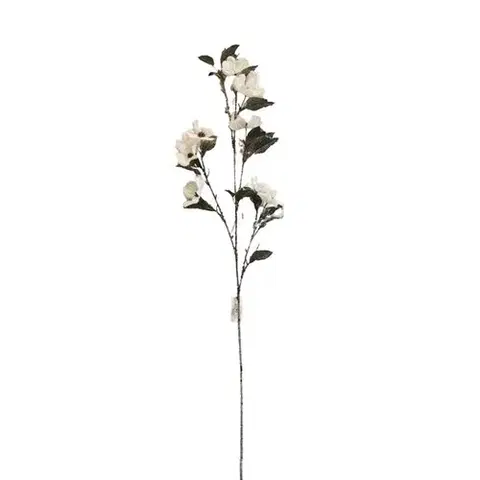 Kvety Umelý Svíb biely, 86 cm