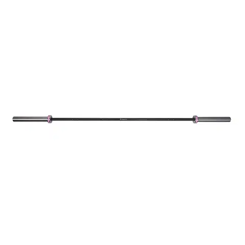 Osy k činkám Vzpieračská tyč s ložiskami inSPORTline OLYMPIC OB-86 WTBH4 201cm/50mm 15kg, do 225 kg, bez objímok