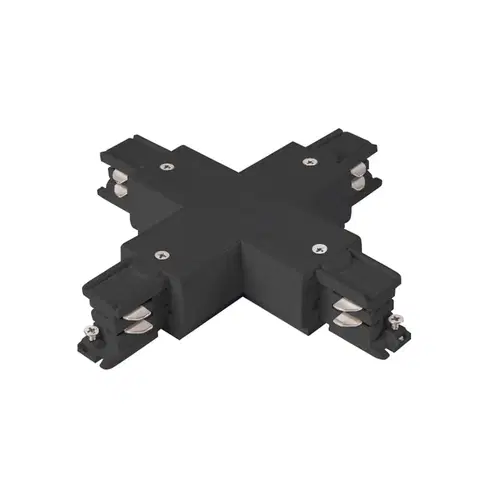 Svietidlá pre 3-fázové koľajnicové svetelné systémy Arcchio Konektor Arcchio X, možnosť napájania, čierny