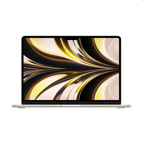 Notebooky Apple MacBook Air 13" M2 8-core CPU 10-core GPU 8GB 512GB (SK layout), hviezdna biela