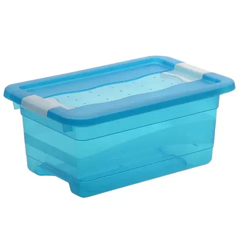 Kúpeľňové doplnky Box Crystalbox modrý