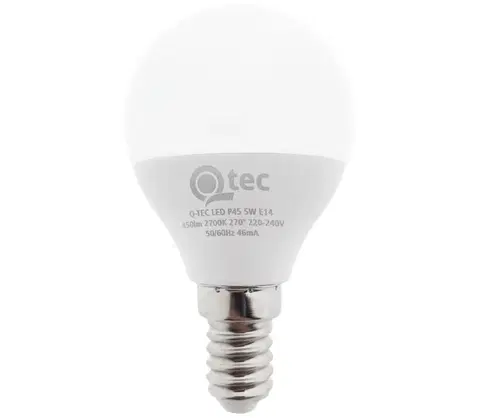 LED osvetlenie  LED Žiarovka Qtec P45 E14/5W/230V 2700K 