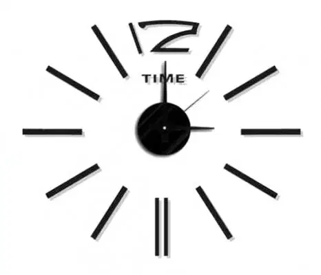 Hodiny Nalepovacie nástenné hodiny, MPM 3510/Time bk, 50cm