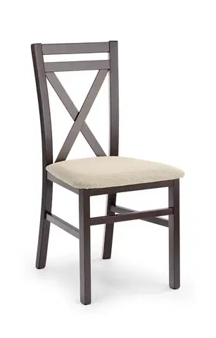Jedálenské stoličky a kreslá Drevená stolička DARIUSZ Halmar Orech