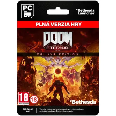 Hry na PC DOOM Eternal (Deluxe Edition) [Bethesda Launcher]