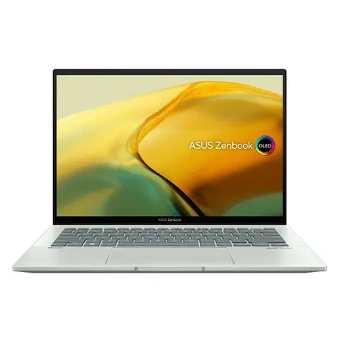 Notebooky ASUS Zenbook i7-1260P 16GB 1TB-SSD 14" 2,8K Iris Xe Win11, Aqua Celadon