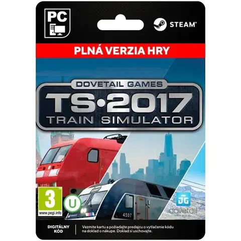 Hry na PC TS 2017: Train Simulator [Steam]
