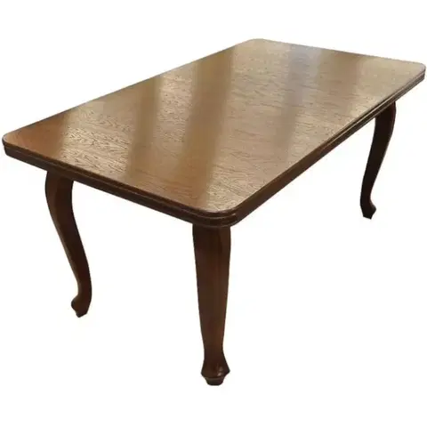 Jedálenské stoly Rozkladací stôl  ST16 160/200x90cm orech N