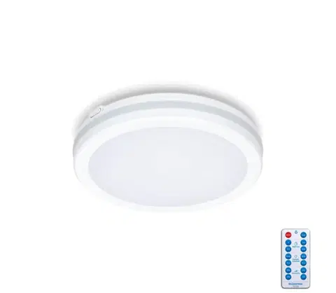 Svietidlá  LED Kúpeľňové stropné svietidlo so senzorom LED/12W/230V pr. 20 cm biela + DO 