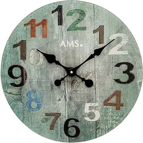 Hodiny Nástenné hodiny 9651 AMS 40cm