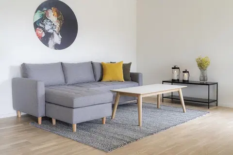 Koberce Norddan Dizajnový koberec Nevena 300 x 200 cm sivo-modrý
