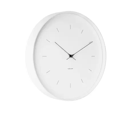 Hodiny Dizajnové nástenné hodiny 5707WH Karlsson 37cm