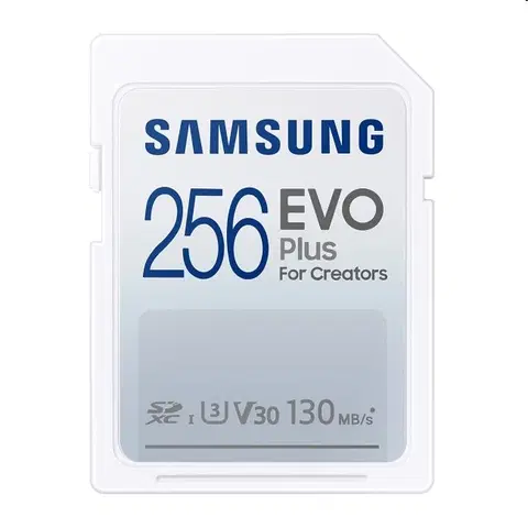 Pamäťové karty Samsung EVO Plus SDXC 256 GB