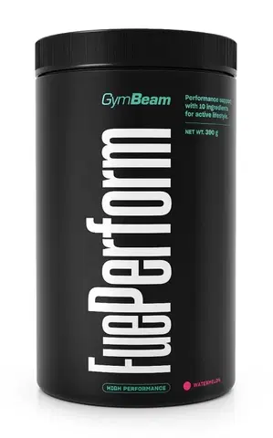 Práškové pumpy FuePerform - GymBeam 390 g Green Apple