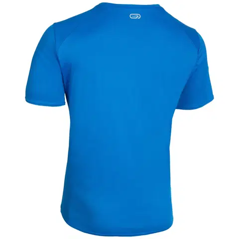 nordic walking Pánske tričko na atletiku prispôsobiteľné modré
