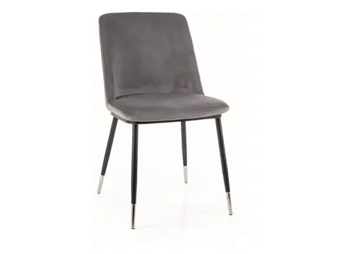 Jedálenské stoličky JEFF jedálenská stolička, šedá