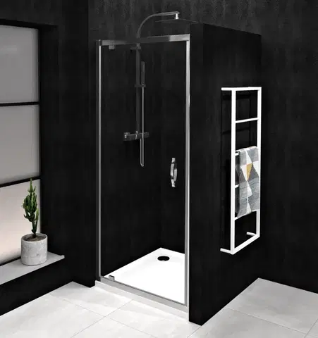 Sprchovacie kúty GELCO - SIGMA SIMPLY sprchové dvere otočné 900 číre sklo GS1296
