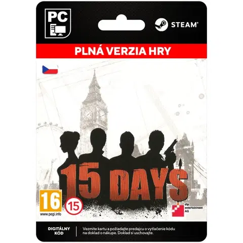 Hry na PC 15 Days [Steam]