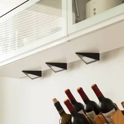 Osvetlenie kuchynskej linky PRIOS Prios Odia LED osvetlenie pod skrinku, čierne, 3 jednotky