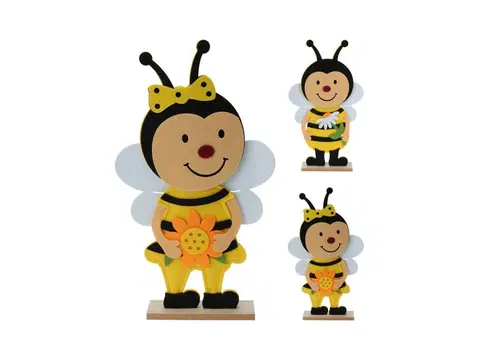 Sošky, figurky - zvieratá MAKRO - Včielka 50cm mix