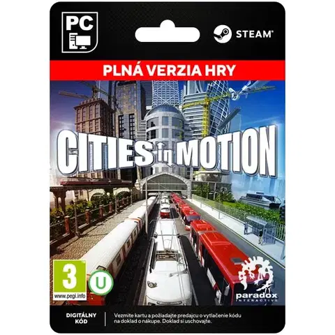 Hry na PC Cities in Motion [Steam]