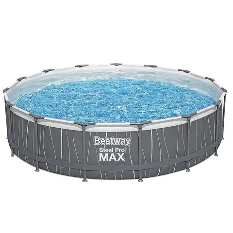 Bazény rámové Bazén s rámom okruhový 4.57x1.07m+Led 561GD