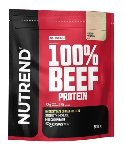 Hovädzie (Beef Protein) 100% Beef Protein - Nutrend 900 g Čokoláda+Lieskový orech