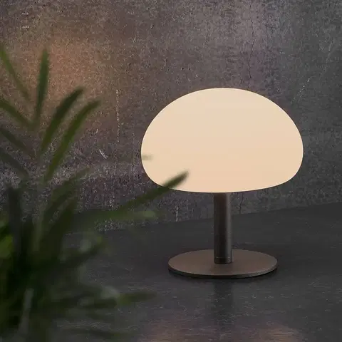 Vonkajšie osvetlenie terasy Nordlux LED stolová lampa Sponge table/batéria/21,5 cm