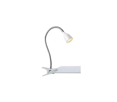 Lampy Markslöjd Markslöjd 106091 - LED Stolná lampa s klipom TULIP LED/3W/230V biela 