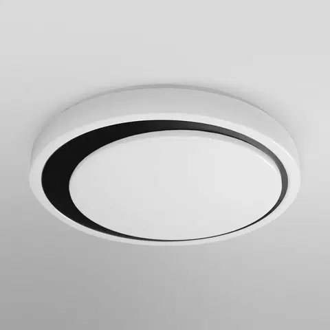 SmartHome stropné svietidlá LEDVANCE SMART+ LEDVANCE SMART+ WiFi Orbis Moon CCT 48 cm čierna