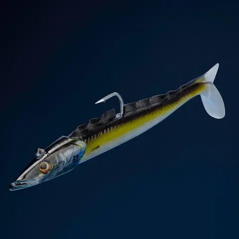 rybolov Súprava mäkkých umelých nástrah typu shad piesočnica Eelo 150 25 g Ayu/modrá