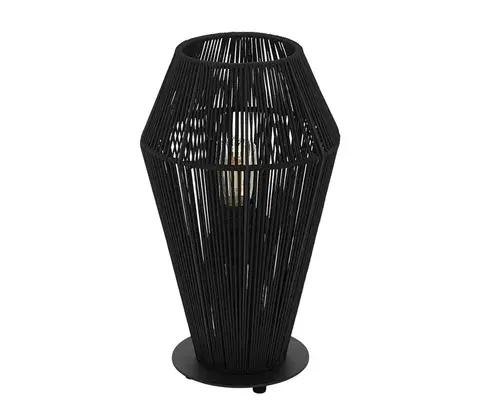 Lampy Eglo Eglo 97796 - Stolná lampa PALMONES 1xE27/60W/230V 