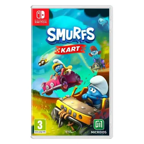 Hry pre Nintendo Switch Smurfs Kart CZ NSW