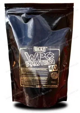 Srvátkový koncentrát (WPC) WPC Protein 40 od Best Nutrition 1000 g Neutral